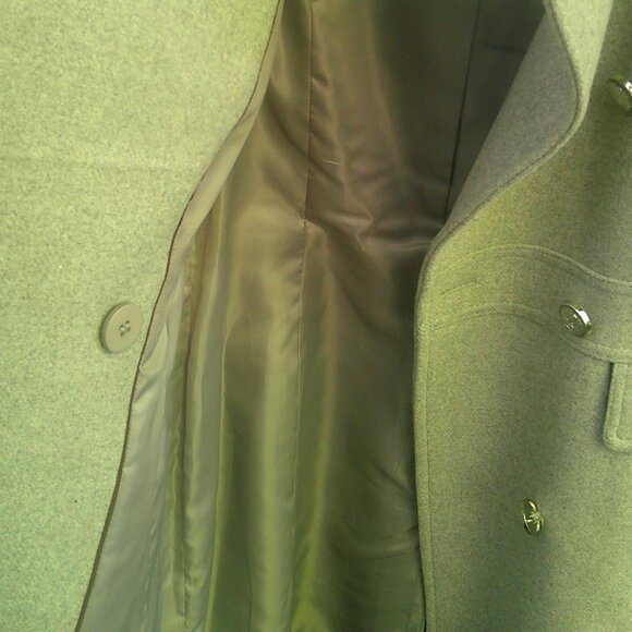 VINCE CAMUTO NWOT Grey Double-Breasted Peacoat XS - Picture 11 of 16